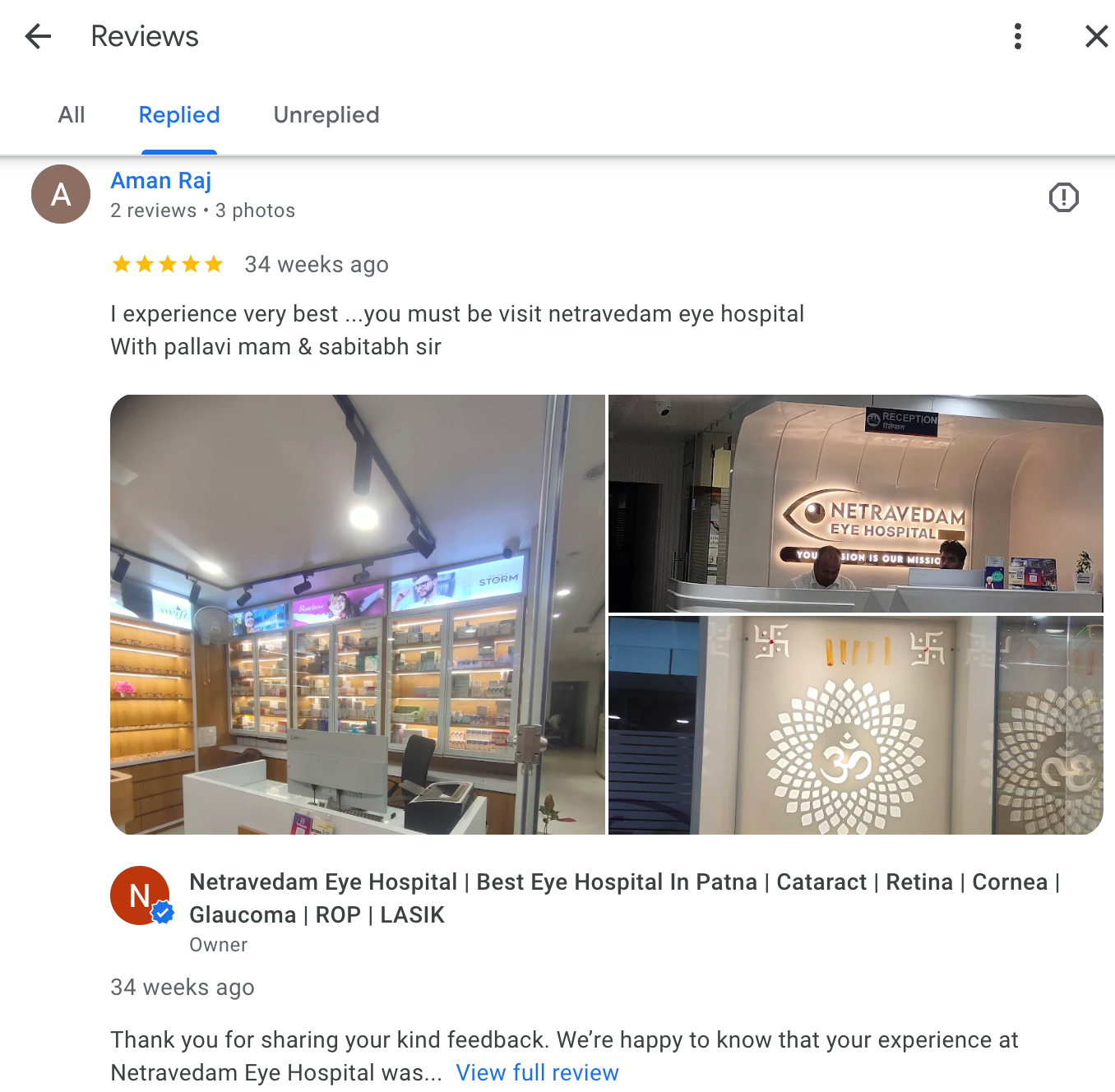 Patient Review 6